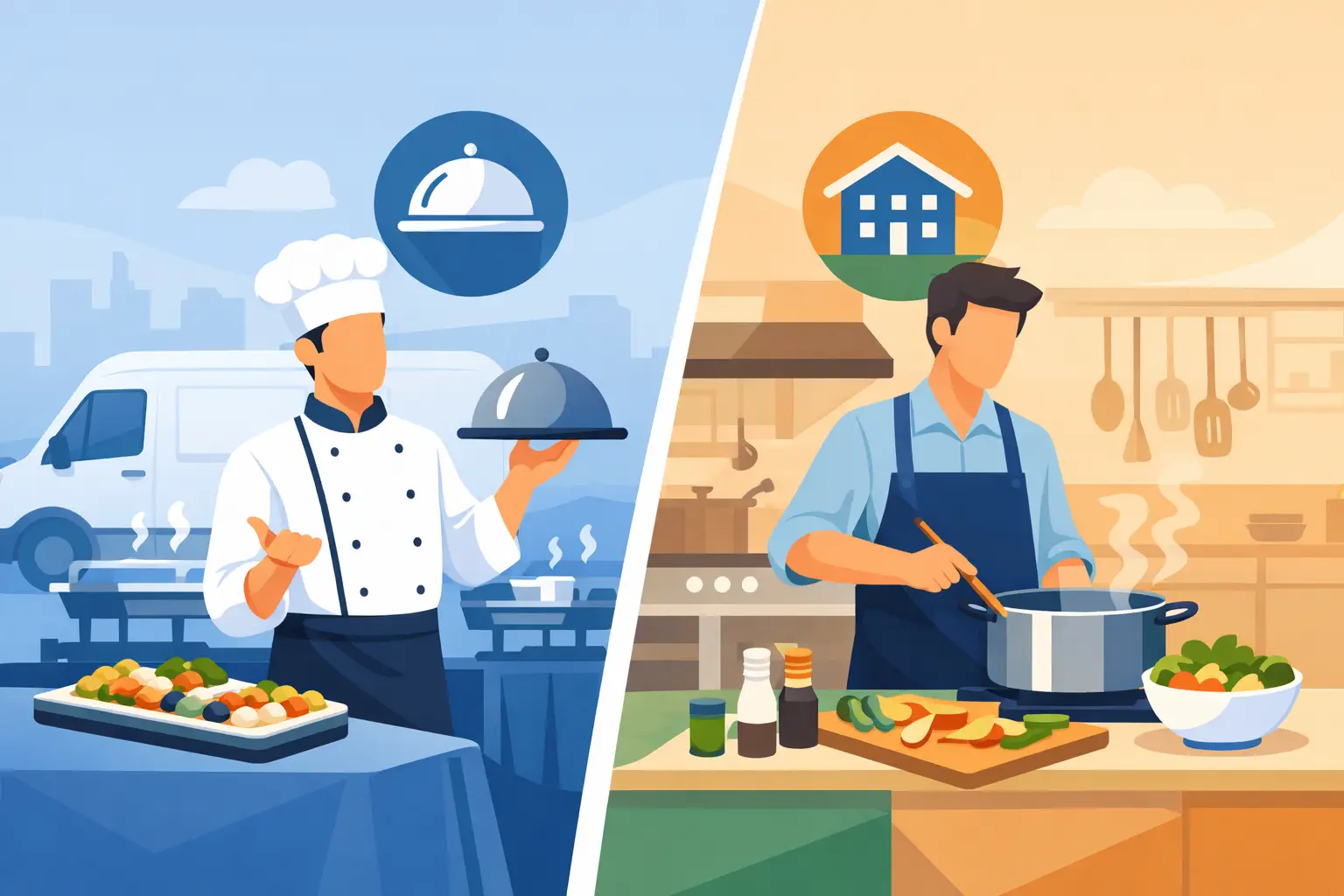 Catering externo vs catering interno: ¿cuál elegir?