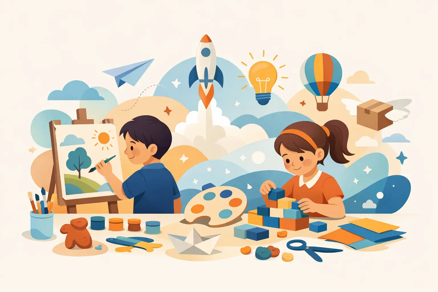 Dónde hacer actividades infantiles creativas