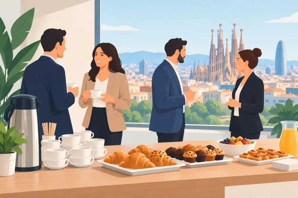 Guía de coffee breaks Barcelona para empresas Guía de coffee breaks Barcelona para empresas