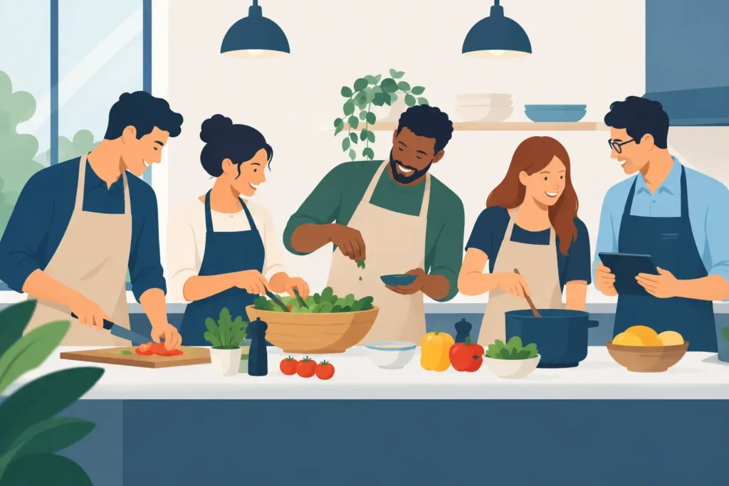 Guía de experiencias culinarias para equipos Guía de experiencias culinarias para equipos