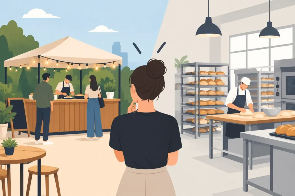 Pop-up gastronómico versus obrador, ¿cuál elegir? Pop-up gastronómico versus obrador, ¿cuál elegir?